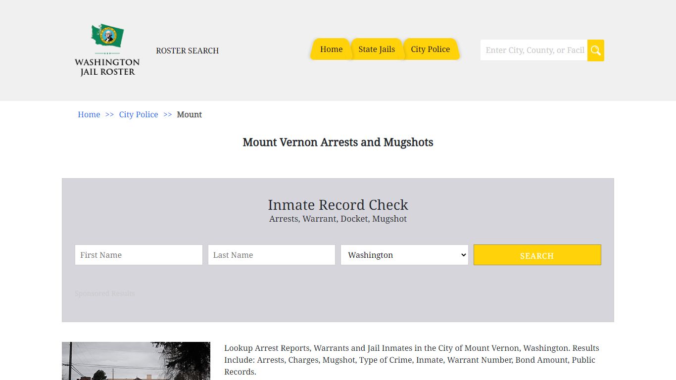 Mount Vernon Arrests and Mugshots | Jail Roster Search
